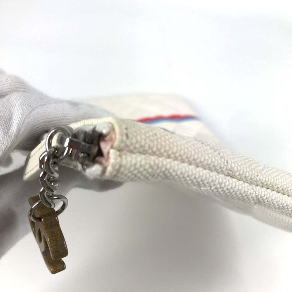 CHANEL Pink Canvas Pouch - Picture 16 of 16